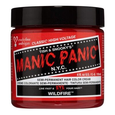 Teinture permanente Classic Manic Panic ‎612600110104 Wild Fire (118 ml)