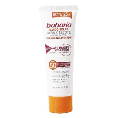 Protector Solar Facial SOLAR ADN SENSITIVE Babaria Spf 50 (75 ml) (Unisex) (75 ml)