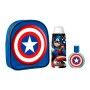 Set de Perfume Infantil Capitán América EDT (3 pcs)
