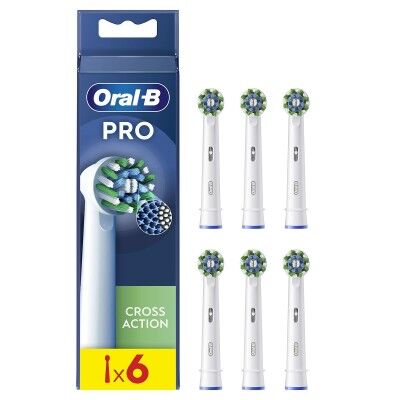 Replacement Head Oral-B Pro Cross Action 6 Units