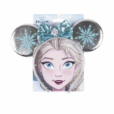 Stirnband Princesses Disney   Silberfarben Frozen Ohren