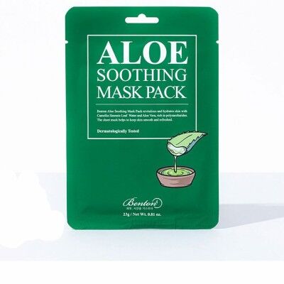 Feuchtigkeitsspendend Gesichtsmaske Benton Aloe Soothing Aloe Vera 23 g 50 ml