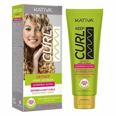 Lockenbildende Creme Kativa Keep Curl (200 ml)