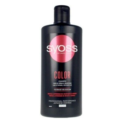 Shampoo for Coloured Hair Color Tech Syoss (440 ml)