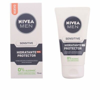 Crème Hydratante pour le Visage Nivea Men Sensitive SPF15 75 ml Spf 15 (75 ml)