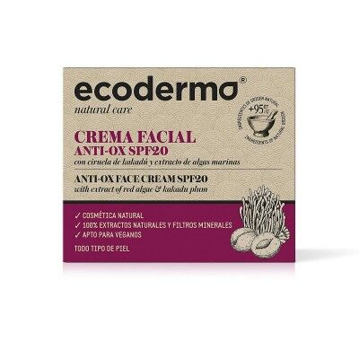 Crema Facial Ecoderma Anti-Ox Spf 20 (50 ml)