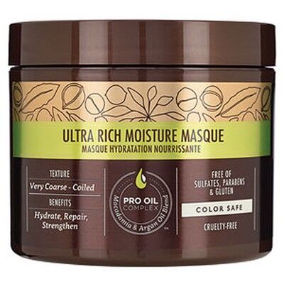 Masque nourrissant pour cheveux Macadamia Ultra Rich Moisture (60 ml)