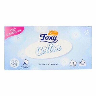 Mouchoirs en Papier Facial Cotton Foxy (90 Unités)