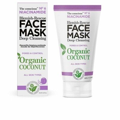 Moisturizing Facial Mask The Conscious Niacinamide Coconut 50 ml