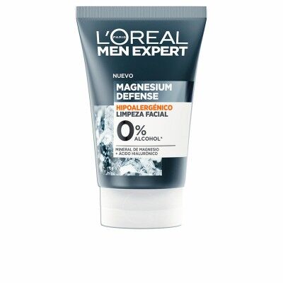 Gel nettoyant visage L'Oreal Make Up Men Expert Magnesium Defense 100 ml