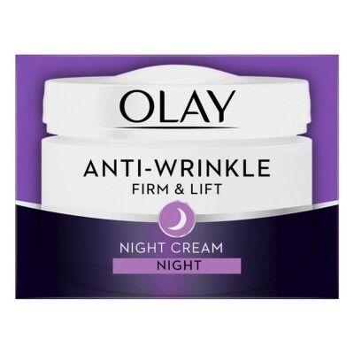 Crème anti-âge de nuit ANti-Wrinkle Olay Live in Morrisons 50 ml