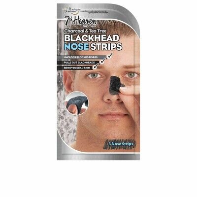 Nasal Strips for Eliminating Impurities 7th Heaven For Men Black Head (3 uds)