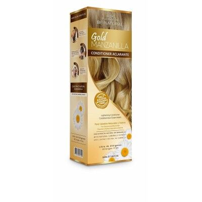Haarspülung Be Natural Gold Manzanilla Graduelle Bleichmittel (350 ml)