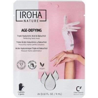 Hand Mask Iroha IN/HAND-9-15 Anti-ageing Hyaluronic Acid 9 ml