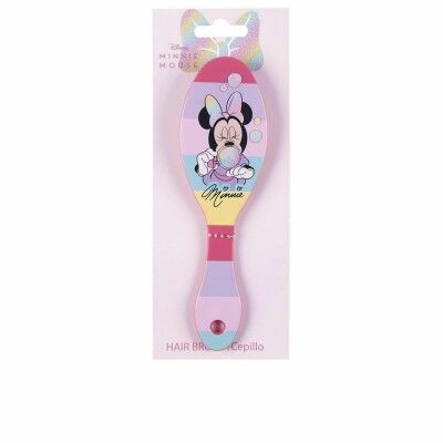 Knotenlösende Haarbürste Disney   8 x 21 x 2,5 cm Rosa Minnie Mouse