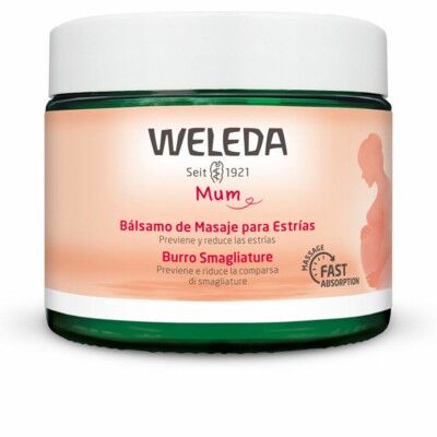 Baume corporel hydratant Weleda Mum Massage Anti-vergetures 150 ml
