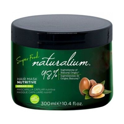 Masque nourrissant pour cheveux Naturalium Super Food Huile d'Argan 300 ml