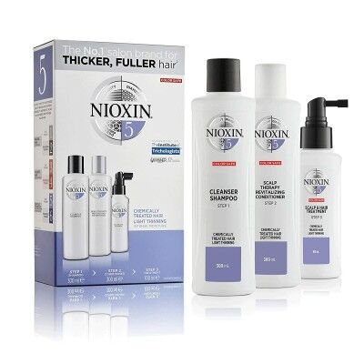 Hair Dressing Set Nioxin System 5 Anti-Hair Loss Treatment 3 Pieces