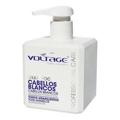 Shampoo for Blonde or Graying Hair Voltage Cabellos Blancos/grises (500 ml)