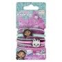 Rubber Hair Bands Gabby's Dollhouse 8 Pieces Pink