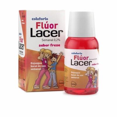 Colutorio Lacer Fresa Flúor Junior (100 ml)