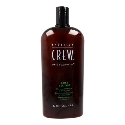 3-in-1 Gel, shampooing et après-shampooing American Crew Tea Tree 1 L