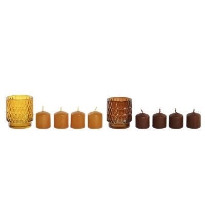 Candle Set DKD Home Decor 36 g Urban (2 Units) (12 Units)