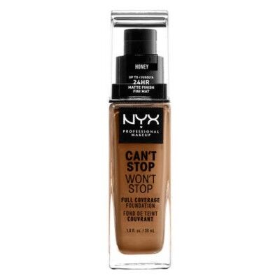 Base de Maquillage Crémeuse NYX Can't Stop Won't Stop honey (30 ml)