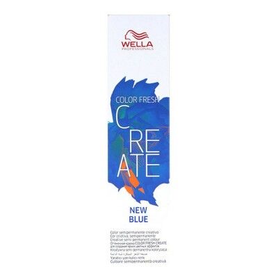 Couleur Semi-permanente Color Fresh Create New Wella Color Fresh Bleu (60 ml)