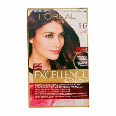 Permanent Dye Excellence Creme L'Oreal Make Up Excellence Frozen Chestnut