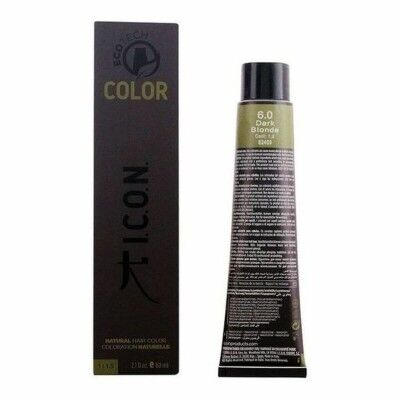 Teinture permanente Ecotech Color I.c.o.n. Ecotech Color (60 ml) Nº 9.0-rubio muy claro Nº 8.0-rubio claro 60 ml