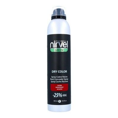 Ansatzspray für graues Haar Green Dry Color Nirvel Green Dry Mahagoni (300 ml)
