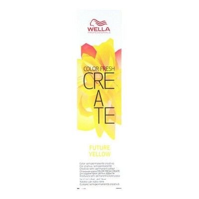Semi-Permanent Tint Color Fresh Create Future Wella 9819/12 Yellow (60 ml)