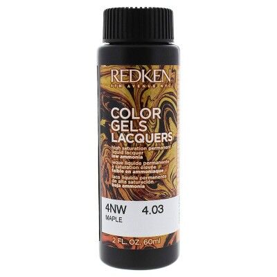 Coloration Permanente Redken Color Gel Lacquers 4NW-maple (3 x 60 ml)