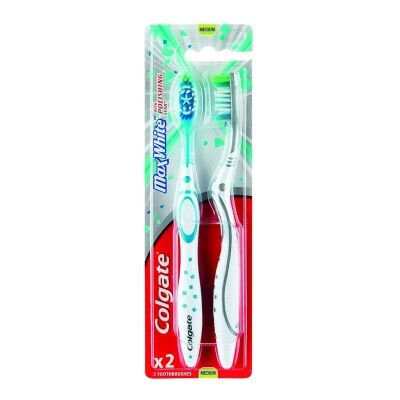 Toothbrush Colgate Max White (2 uds)