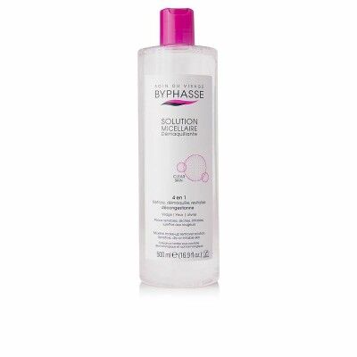 Make Up Remover Micellar Water Byphasse 1000025005 4-in-1 500 ml