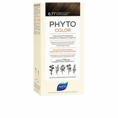 Permanent Colour PHYTO PhytoColor 6.77-marrón claro capuchino Ammonia-free