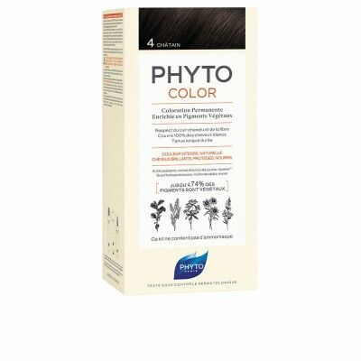Permanent Colour Phyto Paris Phytocolor Ammonia-free 4-castaño