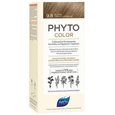 Coloración Permanente Phyto Paris Color 9.8-rubio beige muy claro