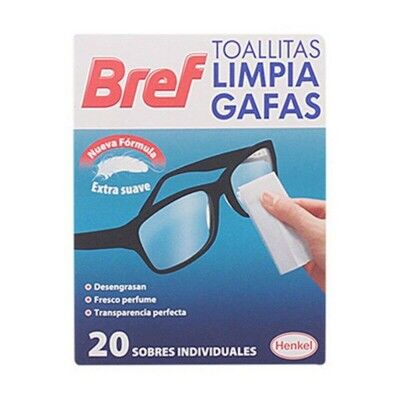 Feuchte Brillenputztücher Bref Bref (20 uds) (20 Stück)