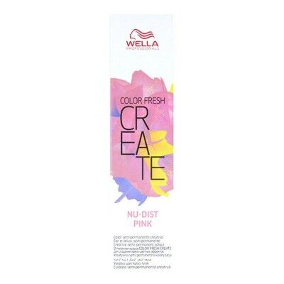 Semi-Permanent Tint Color Fresh Create Nudist Wella Color Fresh Pink (60 ml)