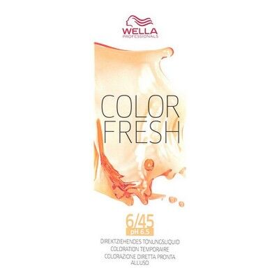 Semi-permanente Tönung Color Fresh Wella 456645 6/45 (75 ml)