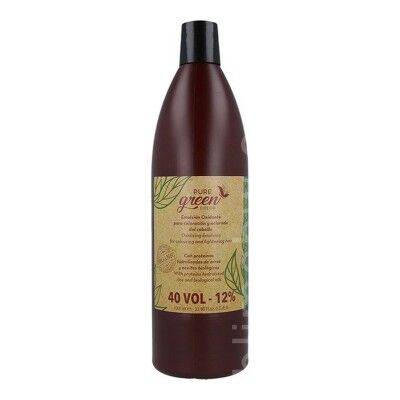 Hair Oxidizer Emulsion Pure Green Green Emulsión 40 Vol 12 % (1000 ml)