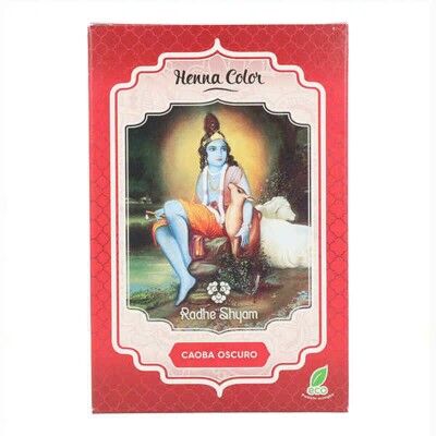 Semi-permanent Colourant Henna Radhe Shyam 2603104900 Mahogany (100 g)