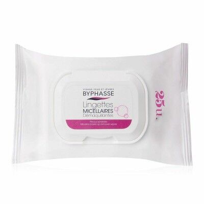 Make Up Remover Wipes Byphasse Toallitas Desmaquillantes Micellar (25 uds)
