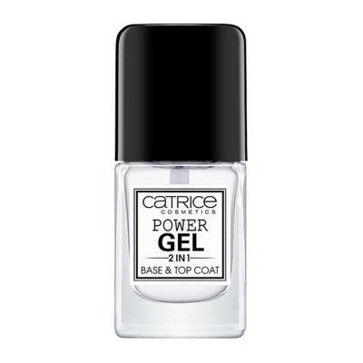 nail polish Power Gel 2 in 1 Base and Top Coat Catrice Power Gel In (10,5 ml) 10,5 ml