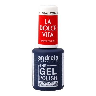 Smalto per unghie in gel Andreia La Dolce Vita DV3 Red 10,5 ml