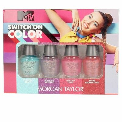 Set de Maquillage Morgan Taylor Switch On Color 4 Pièces