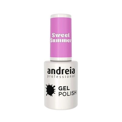 Vernis à ongles en gel Andreia Gel Polish 10,5 ml Rose/Violet