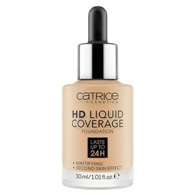 Base de Maquillaje Fluida Catrice HD Liquid Coverage Nº 032 Nude beige 30 ml